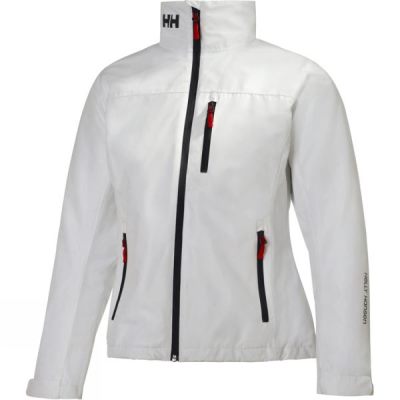 Chaquetas Helly Hansen Crew Midlayer Mujer Blancas - Chile ITV714205